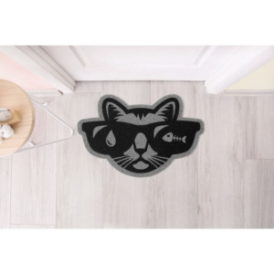 Tapete Vinil Pet 40cm x 60cm Rosto Gato