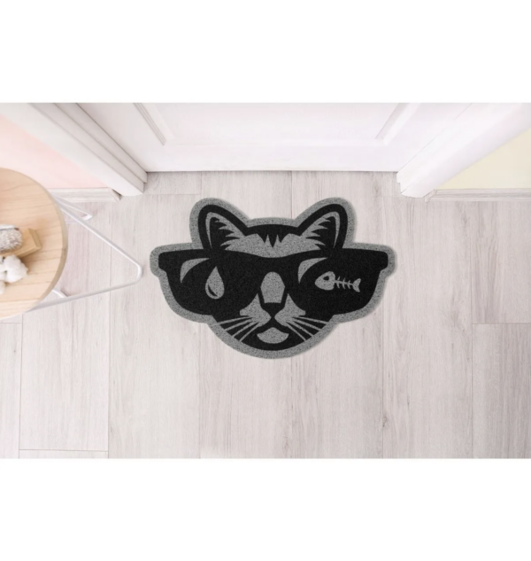 Tapete Vinil Pet 40cm x 60cm Rosto Gato - Image 2