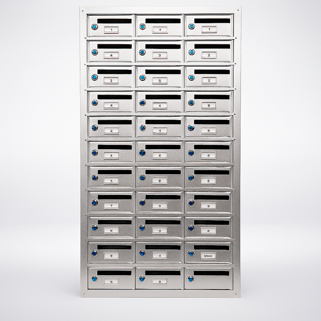 Caixa de Correio em Aço Galvalume com Pintura – Modelo 4004