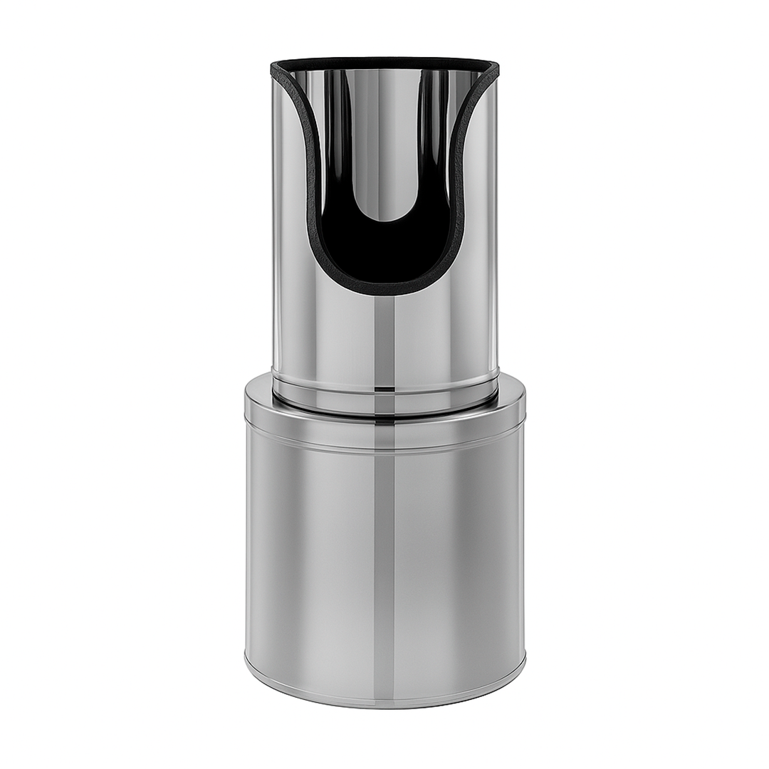 Porta Extintor Torre em Aço Inox – Grande para Água (PE-06)
