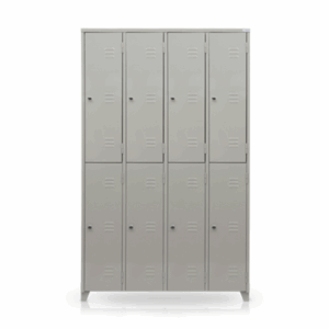 Roupeiro 8 Portas com Fecho para Cadeado