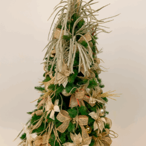 Árvore de Natal Dourada Luxo