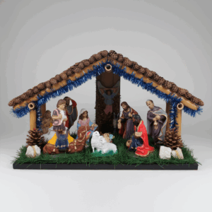 Presépio de Natal Tradicional Colorido