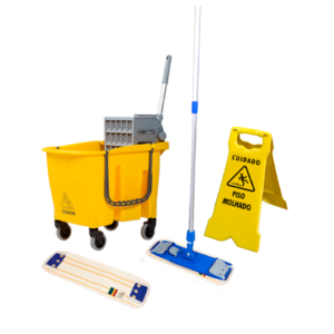 Kit de Limpeza Profissional Doblô Flex 30 – Mop Plano Completo