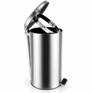 Lixeira de Aço Inox com Pedal – 5 a 120 Litros