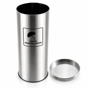 Porta-Guarda-Chuva em Aço Inox – 25 a 75 Litros